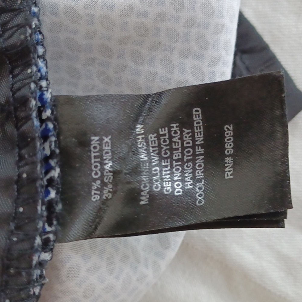 Dalia Stretch Cotton Bermuda Style Dress Shorts- Sz. 14 - Picture 5 of 7
